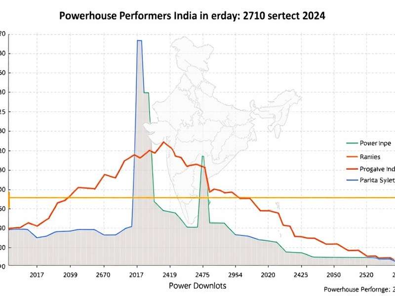 Powerhouse Performers India Downloads Graph